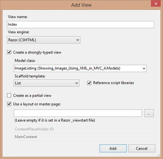 view name