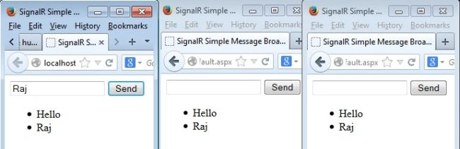 Application Output