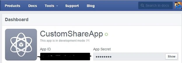 app secret ready