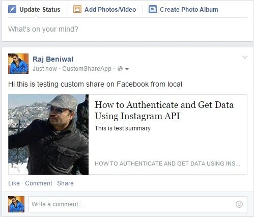facebook app