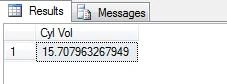 Square function in SQL Server
