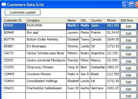 WPF DataGrid