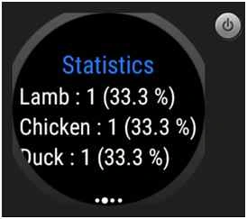 Statistics Fragment