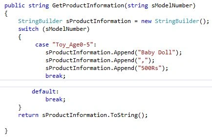Modifying Parameter