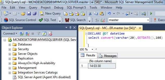 Convert() Function in SQL Server