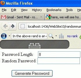 Generate password