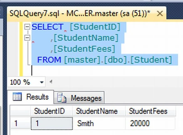 Passing Table to a Store Procedure in SQL Server