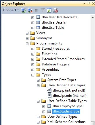 Passing Table to a Store Procedure in SQL Server