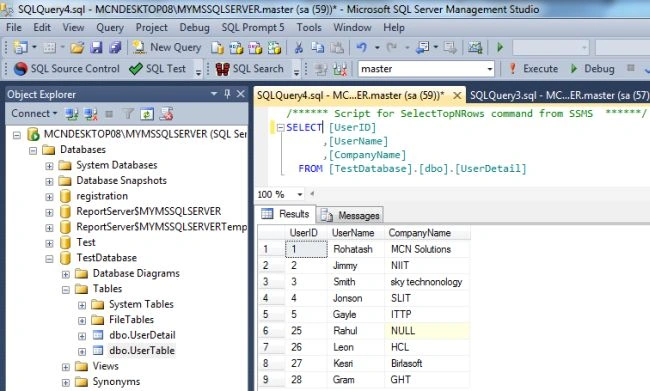 Patindex() Function in SQL Server