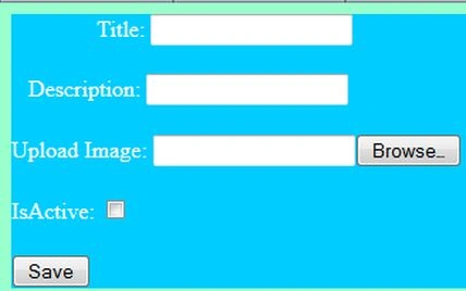 Running application