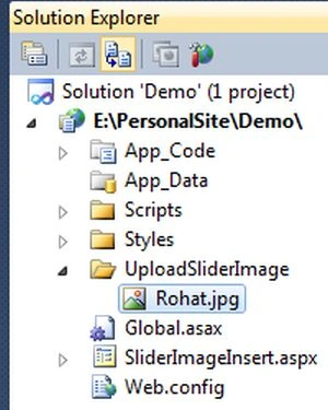 Solution Explorer