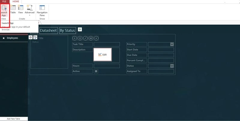 app in browser