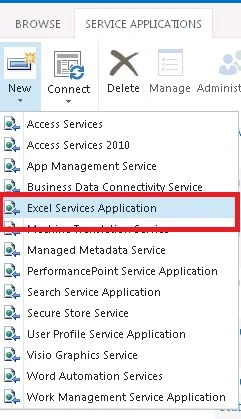 Configure Excel Services in SharePoint