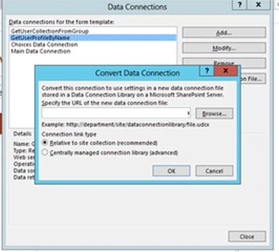 Convert to Connection file1