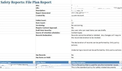 File plan