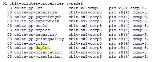 parameters
