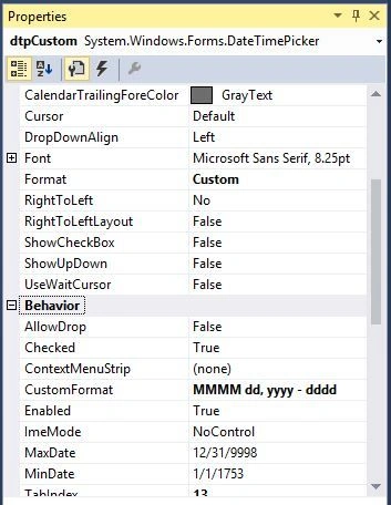 CustomFormat 