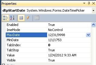 MaxDate 
