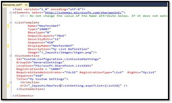Add Custom Action
