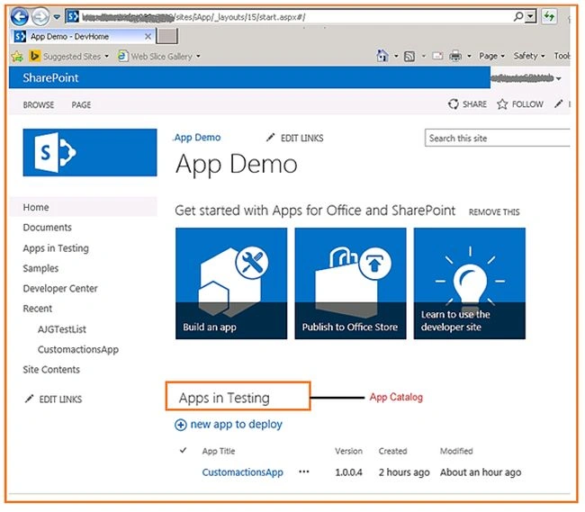 app demo