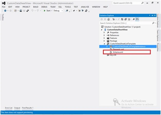Create a customizable list template