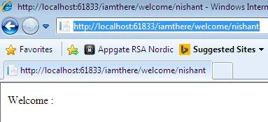 Welcome Nishant