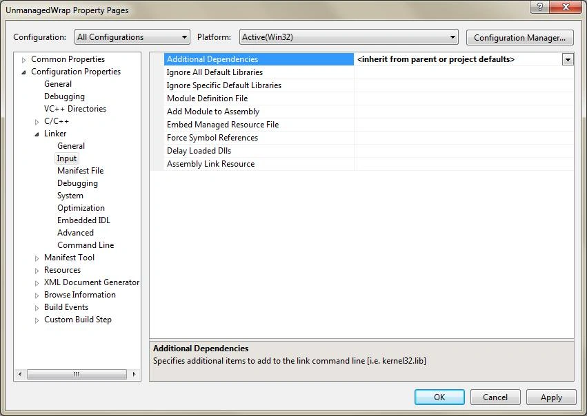 Managed C++ Wrapper For Unmanaged Code