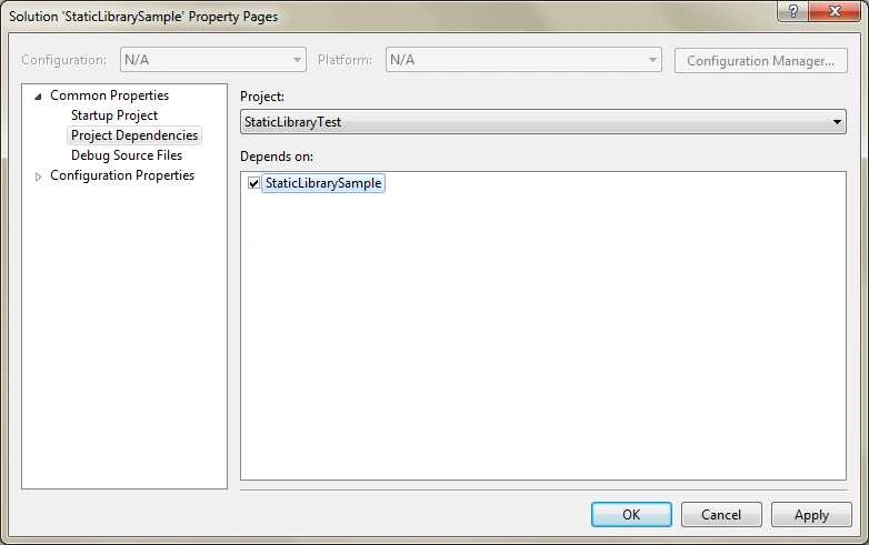 Creating a Static Library Using Visual C++