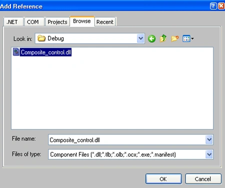 Add dll to project