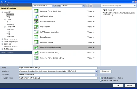 Wpf Class Library