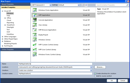 Wpf Application