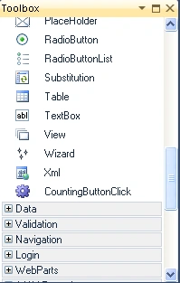 Control in Toolbox