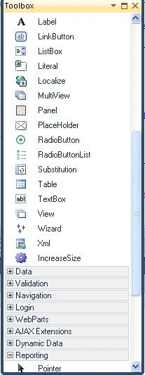 Control in Toolbox