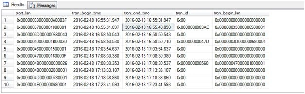contains mapping details