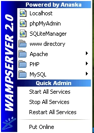 install WAMP