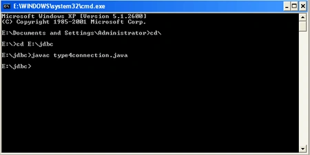 display data in jdbc