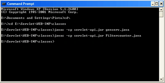 filter in servlet