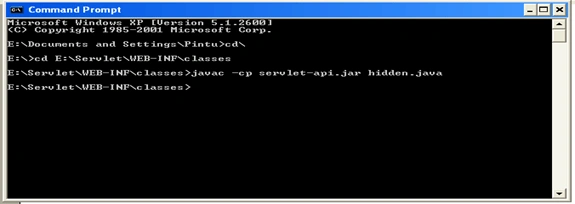 Hidden field in Servlet