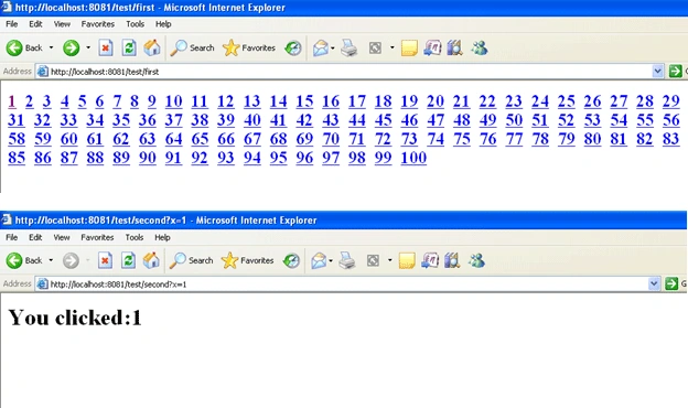 User tracking Servlet