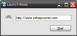 demonstrationapplication running