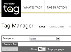 Tag manager