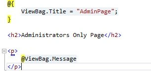 Adding Restricted Views to the Home Controller