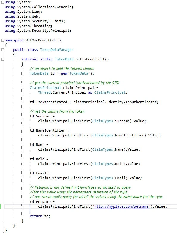 Token Data Manager