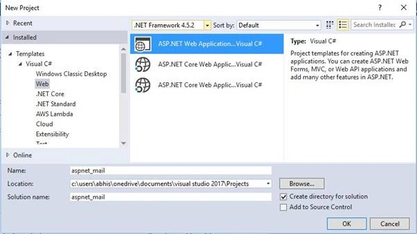Sending an E-Mail Using ASP.NET With C#