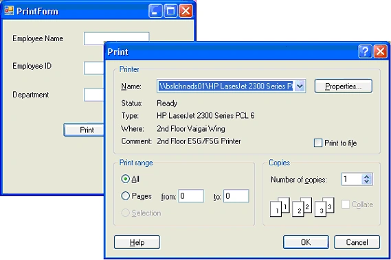 print Windows Forms in C#