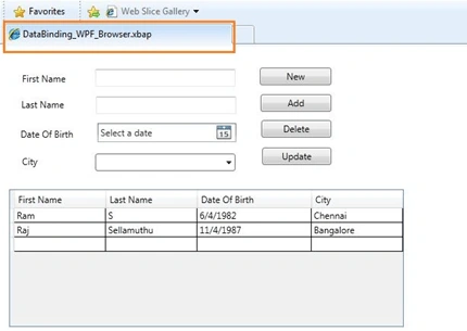 DataBinding in WPF using Sql Server Compact
