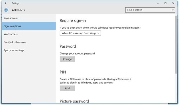 Require Sign in