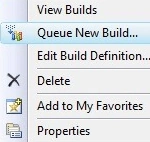 Queue new build