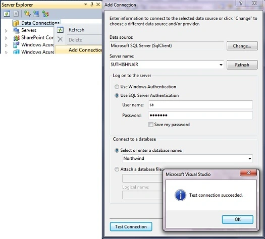  Connect to Database