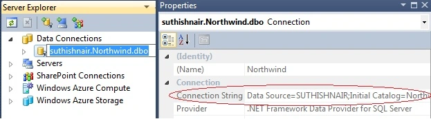 Connection String property